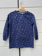 Mini Boden Foil Spot Sweatshirt Tunic - Chalky Foil Spot size 11-12 Y