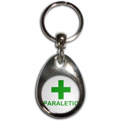 Schlüsselring Paraletic Tear Drop Metall (43 mm x 33 mm)