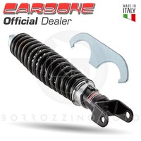 StoßDäMpfer Hinten Carbone Verstellbar Sport Schwarz FüR Vespa 50 Special