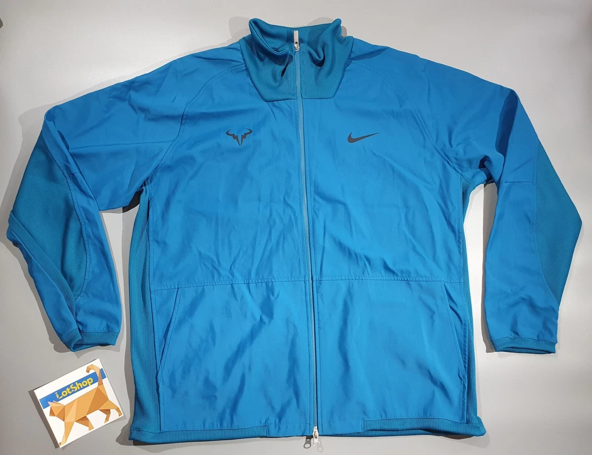 Nike Court Rafael Nadal French Open Tennis Men's Zip Jacket Size