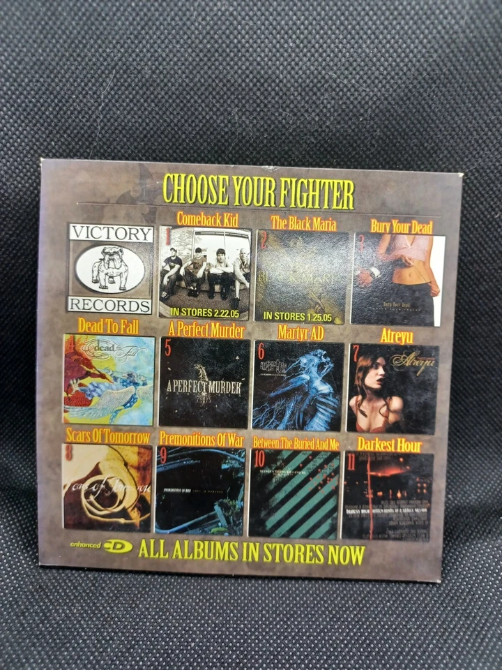Victory Records Free Heavy Music Sampler Promo CD Atreyu, Comeback Kid, & More! - Image 3 of 4