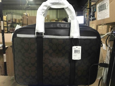 coach mens laptop bag