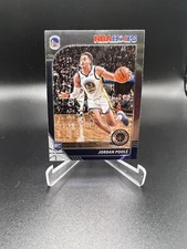 2019-20 NBA HOOPS Premium Stock Jordan Poole RC Golden State Warriors #223