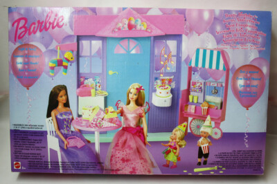 RARE 2002 BARBIE HAPPY BIRTHDAY PLAYSET LIGHT UP CANDLE MATTEL