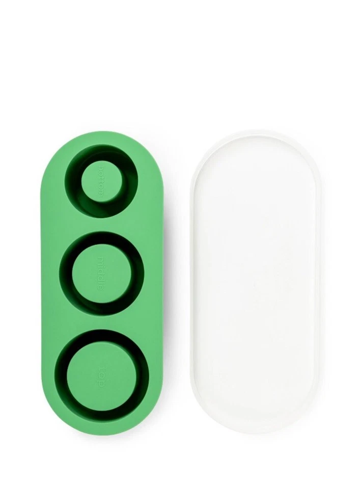 冰块托盘适用于不倒翁杯 30 盎司-40 盎司,3 件硅胶圆筒冰模带 L — 第 2/4 张图片