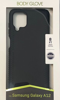 Lot of 5 Cases Body Glove Zigzag Case - Samsung Galaxy A12 - Black