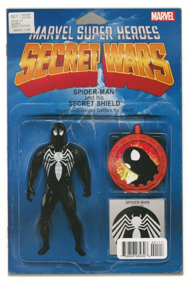 Marvel Comics SECRET WARS (2015) #1 SPIDER-MAN Action Figure