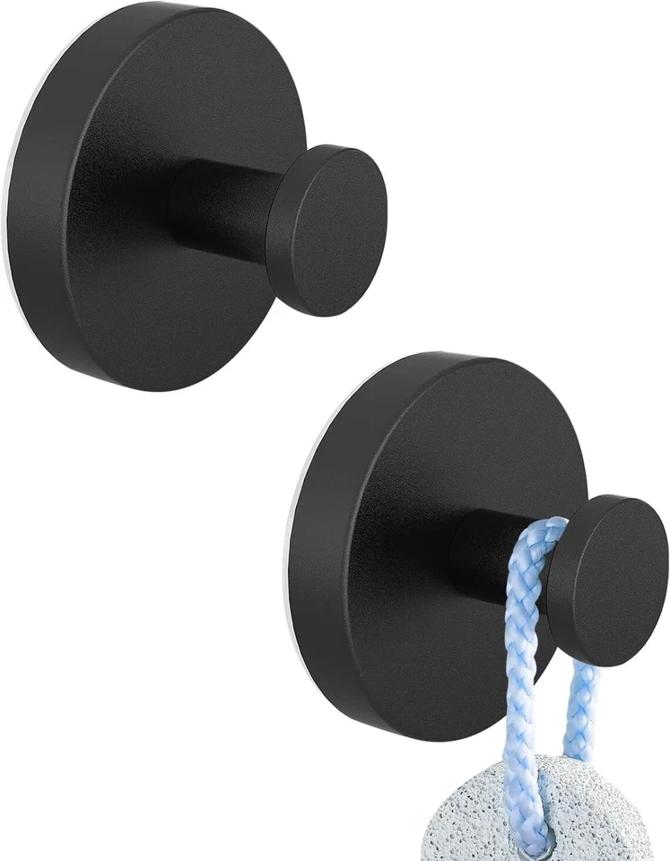 4 ganchos de ventosa impermeables ganchos de ducha colgador de toallas de baño sin golpes EE. UU. Foto 3 de 4