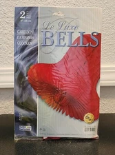 Carillon 9"- 23cm DE Luxe Bells 2 Pieces Red