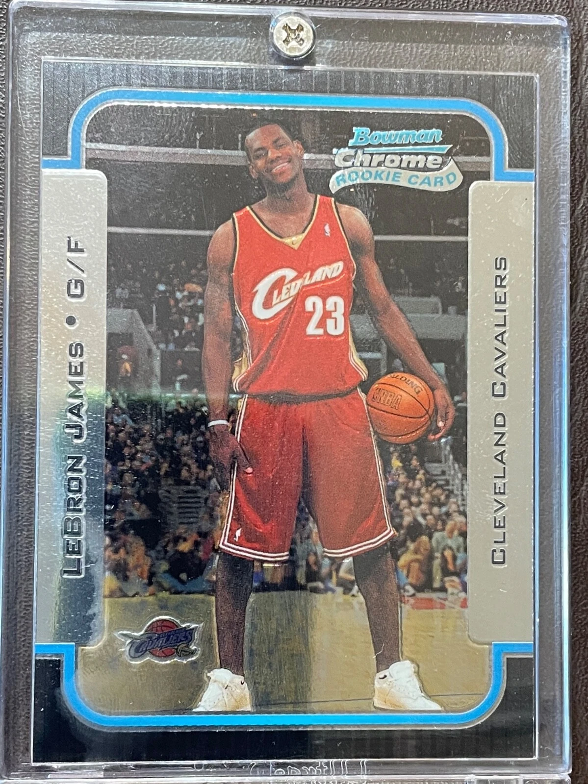 Lebron James trading card