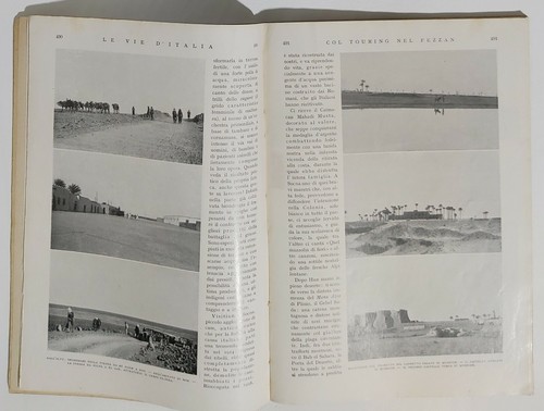 16485 Le vie d'Italia 7/1935 - Benzina Stanavo - Tempio di Venere - Campeggio - Picture 3 of 6