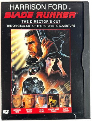 Blade Runner The Directors Original Cut DVD 1997 Harrison Ford Sci-fi Thriller