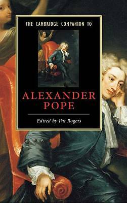 The Cambridge Companion to Alexander Pope Rogers Hardback 9780521840132