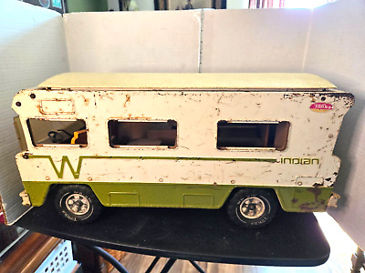 Vintage 1970's Tonka Winnebago Indian RV Camper Metal Truck Vintage 1970's Tonka Winnebago Indian RV Camper Metal Truck