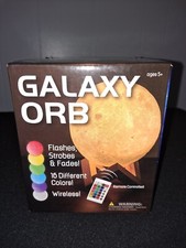 Galaxy Orb Light-Flashes 16 different colors -Batteries included