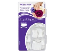 Mia Secret Royal Square Nail Tips (Ultra Whit...