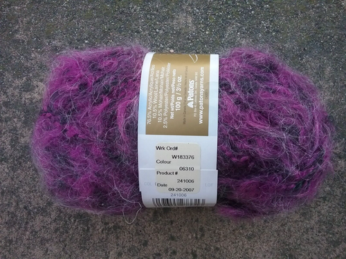 DIVINO FILATO PATON #06310 AMETISTA ALLURE Ingombrante Lana Acrilica Miscela Mohair142 yds - Foto 2 di 2