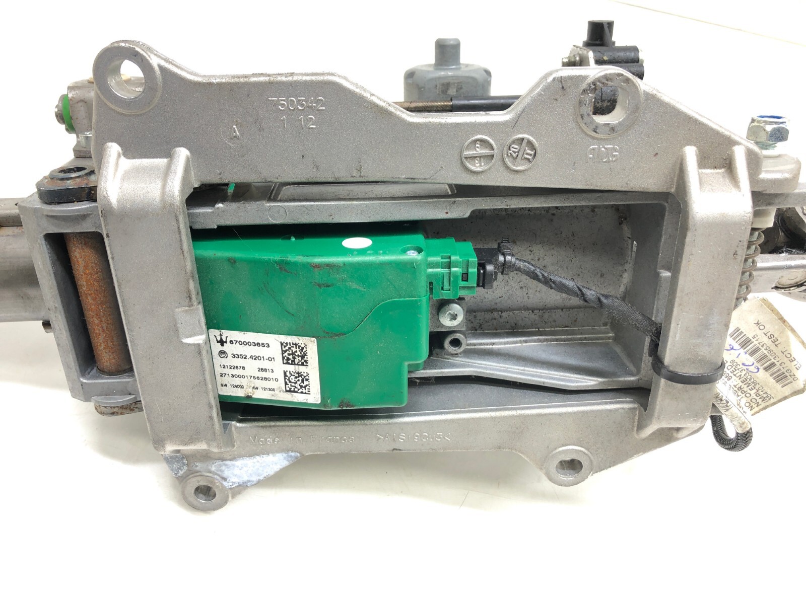 2014-2020 MASERATI GHIBLI RWD STEERING COLUMN OEM.
