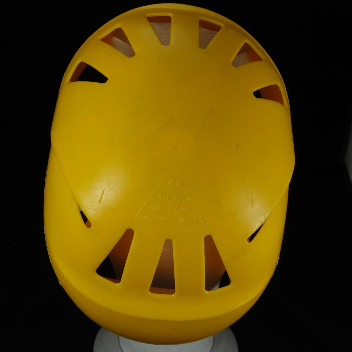 Casque Hockey Jofa Jaune Vintage - VM 22551 - Suède - Collector