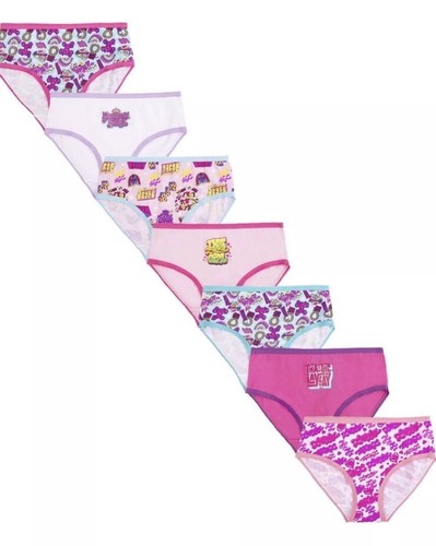 Nickelodeon That Girl Lay Lay 7pk cotton Panties Size 6 New - Picture 2 of 3