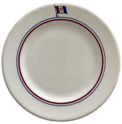 1958 PICKANDS MATHER GREAT LAKES IRON ORE SHIP CHINA RESTAURANT WARE SIDE PLATE