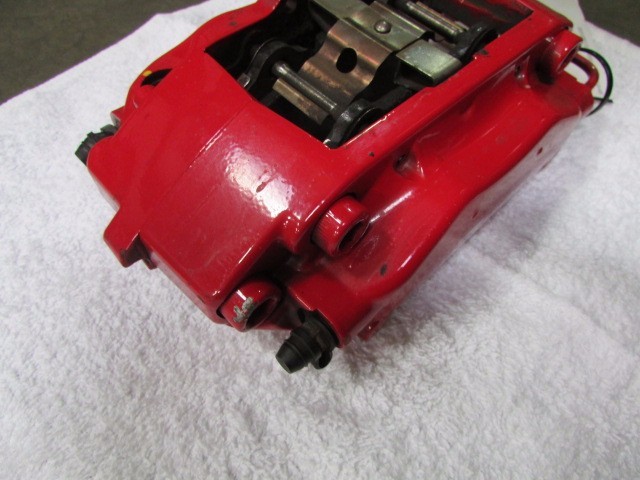 Maserati Granturismo, RH, Right Rear Brake Caliper, Red, P/N 82102705, Used