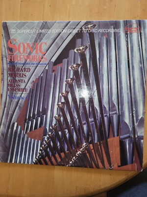 Sonic Fireworks V1 Atlanta Brass Ensemble Crystal Clear Direct-To-Disc LP M-