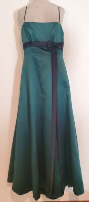 Alfred Angelo Green Dress size 9 / 10  Formal, Mother of the Bride,  Bridesmaid