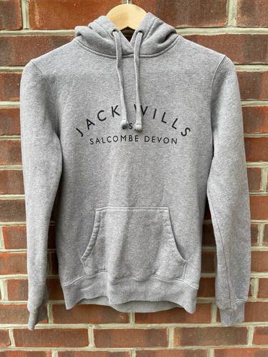 JACK WILLS Grey Hoodie Womens Size 6 UK 