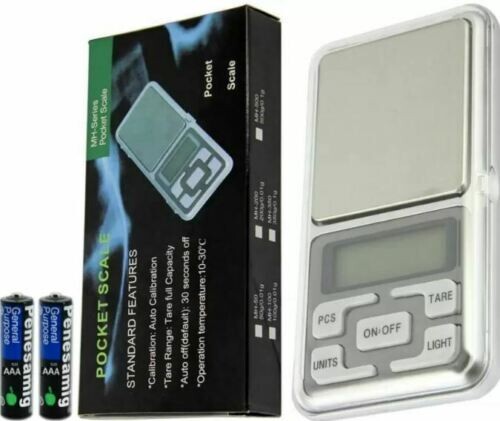 Mini Digital Scale .01-200gm High Precision Accuracy Jewelry Gold Gem 2 AAA Batt - Picture 19 of 24