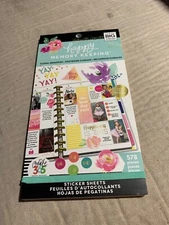 Erin Condren Happy planner Memory Keeping Sticker Book Calendar Organizer