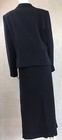 Dressbarn Travis Ayers Skirt Suit Women 12 Blue 3pc Shirt Sweater Blazer Career — photo 6
