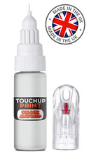 VAUXHALL 474 10U GLACIER WHITE TOUCH UP PAINT PEN/BRUSH FOR SCRATCH CHIP REPAIR