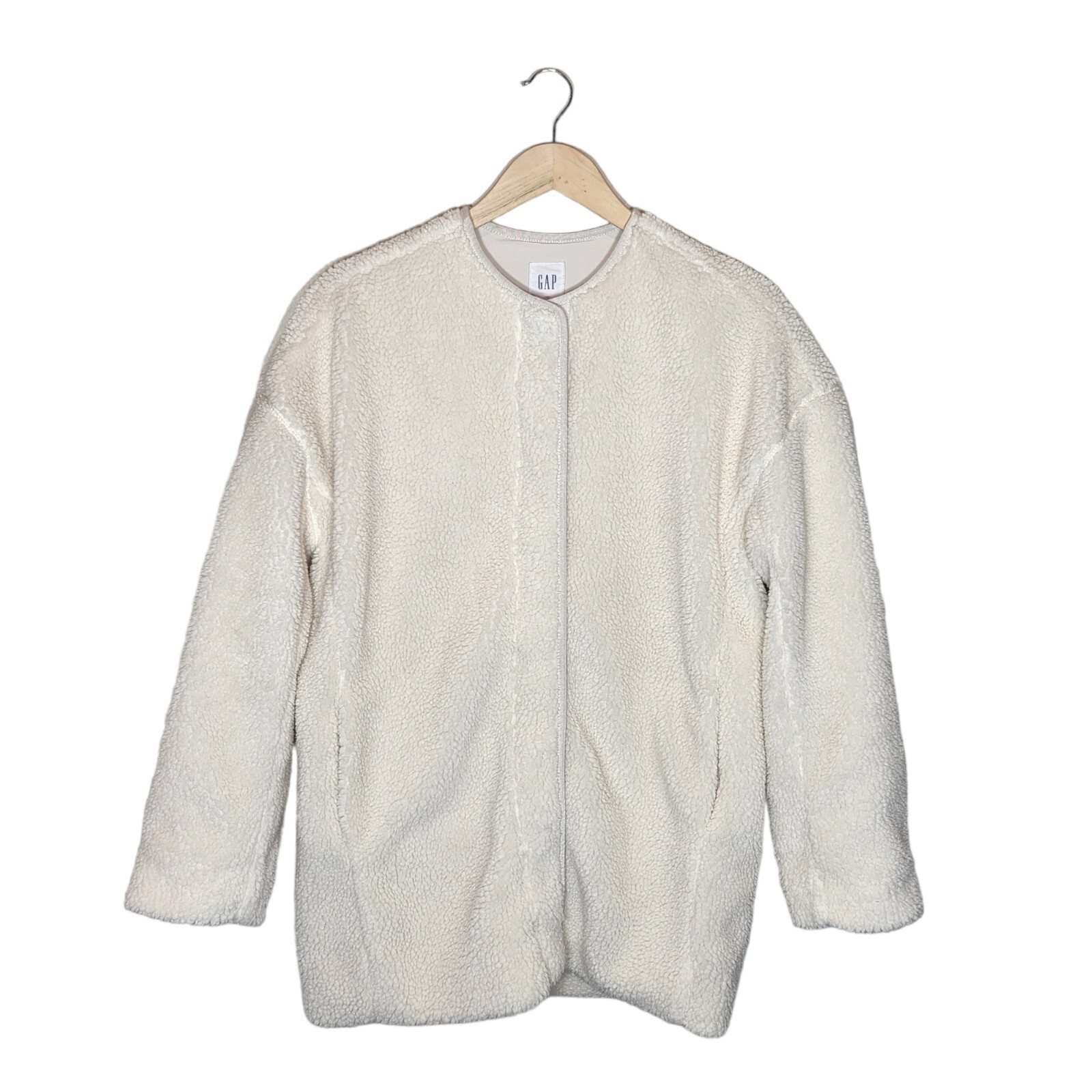 Gap Oversized Teddy Cacoon Jacket - image 5