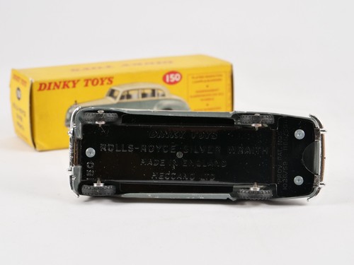 Dinky Toys GB n° 150 ROLLS ROYCE Silver Wraith 1/43 en boîte - Imagen 13 de 13