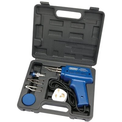 Draper 1x 100W 230V Soldering Gun Kit Garage Professional Standard Tool 71420