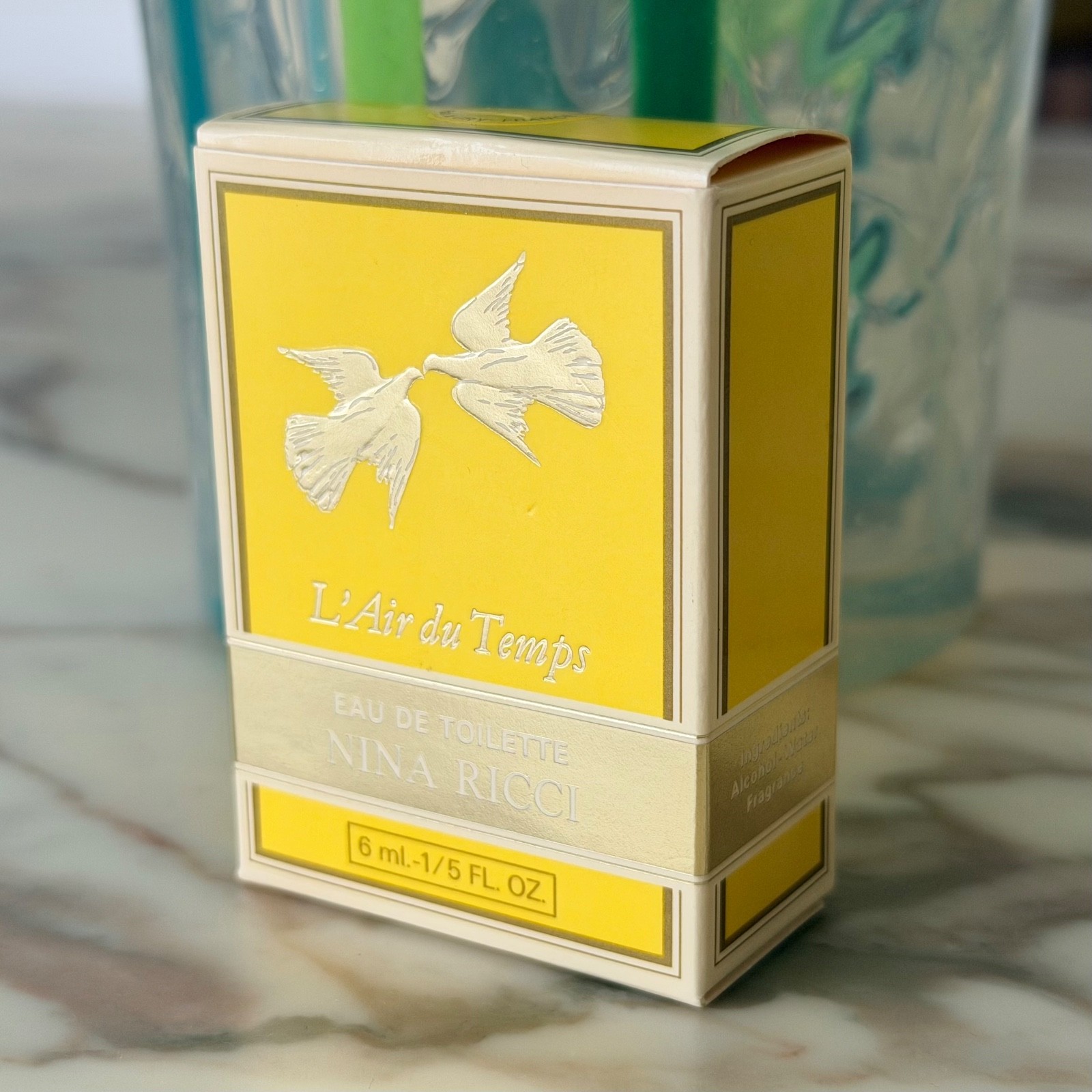 NINA RICCI L'Air du Temps Miniature Eau de Toilette 0.15 fl oz - 6 ml w/ box