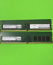  2 DDR4 8GB 1Rx8 PC4-2666V-UA2-11 RAM MTA8ATF1G64AZ-2G6E1 16GB Total 