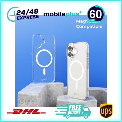 prio Protective Case MAG für iPhone 16 Plus (6,7 Zoll) klar