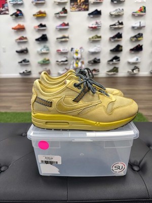 Nike Air Max 1 Travis Scott Cactus Jack Saturn Gold - Size 6.5