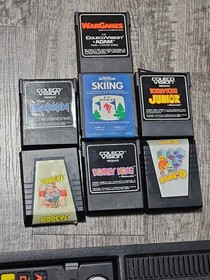 Colecovision Console And Games Not Tested