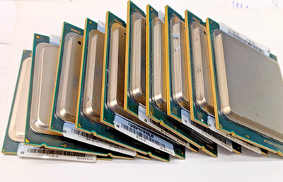 LOT OF 10- Intel Xeon E5-2609 SR0LA   4-Core 2.4GHz 10MB  Server Processor