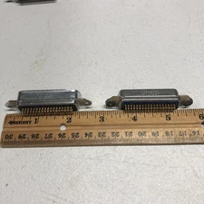 Amphenol Connectors 57-20360 and 57-10360, 36 pin solder NOS.