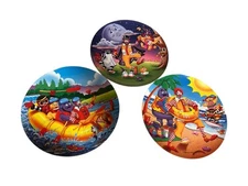 Lot Of 3 McDonalds Plastic Collectors Plates - Grimace Ronald Hamburglar -9.5”