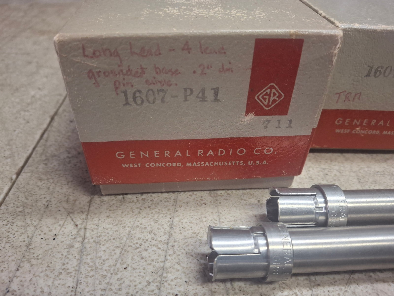 LOT OF GENERAL RADIO COMPANY PARTS U-Line Section CABLES AIR LINES & MORE