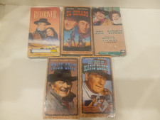 John Wayne Westerns VHS Lot of 5, Red River, ...