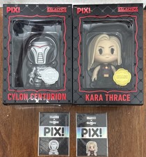 PIX! Thrilljoy Battlestar Galactica Kara Thrace Limited Edition Chase And Common