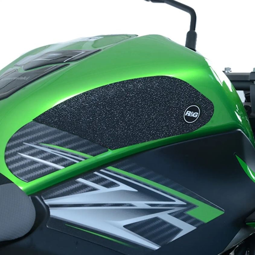R&G Tank Traction Grips Clear (2-Grip Kit) Kawasaki Z125 2019 - 2020