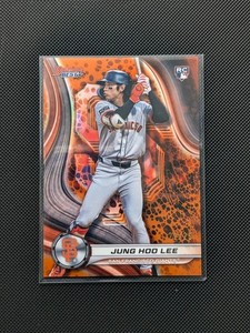 2024 Bowman’s Best Orange Refractor – Jung Hoo Lee Rookie Card #/25 SF Giants 