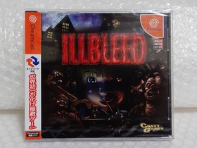 Illbleed Sega Dreamcast DC CIB Survival Horror Game Japan Import Sealed NOS Rare